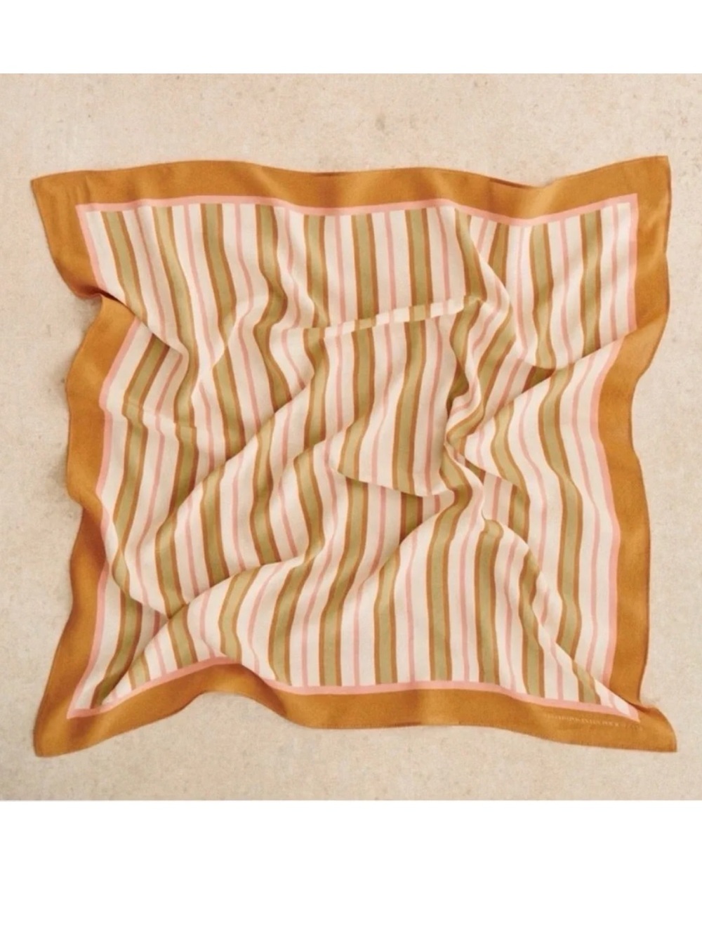 Sezane striped scarf
